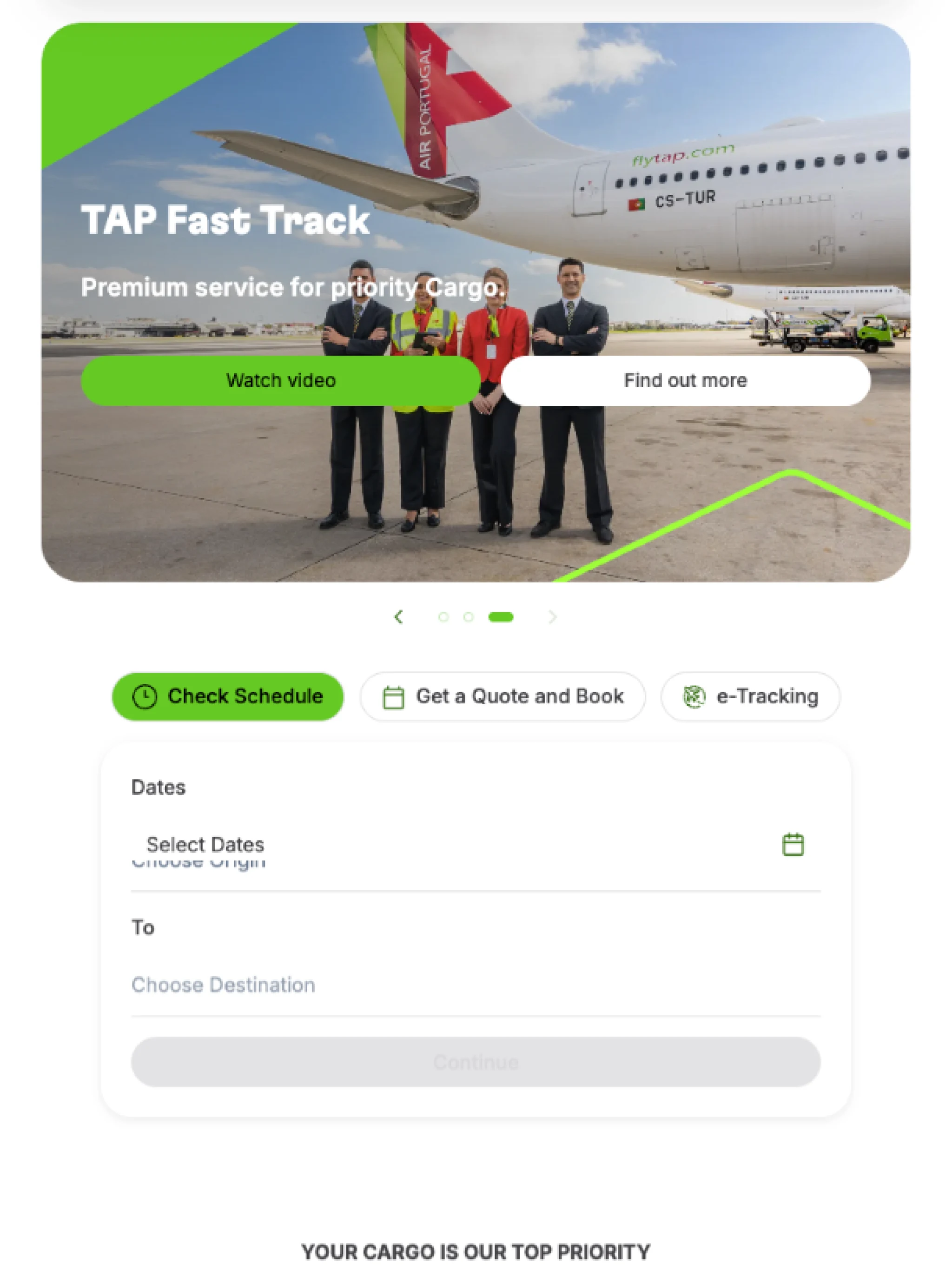 TAP Cargo screenshot